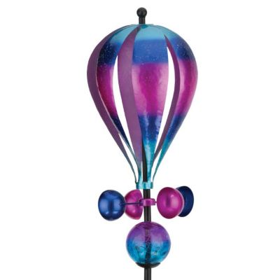 Regal Art & Gift Balloon Solar Wind Spinner Stake - Purple