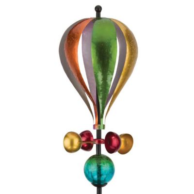 Regal Art & Gift Balloon Solar Wind Spinner Stake - Rainbow