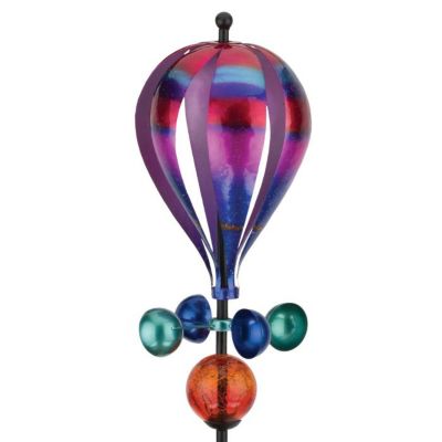 Regal Art & Gift Balloon Solar Wind Spinner Stake - Stripe