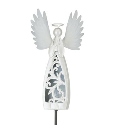 Regal Art & Gift Angel Burst Solar Stake - Praying