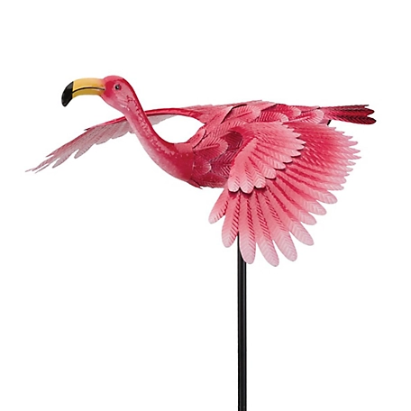 Regal Art & Gift Bird Bouncie Stake - Flamingo