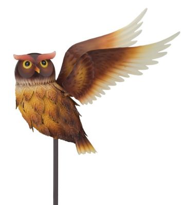 Regal Art & Gift Bird Jiggly Stake - Owl