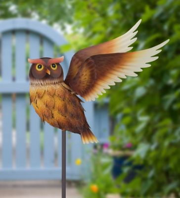 Image showing  Bird Jiggly Stake - Owl