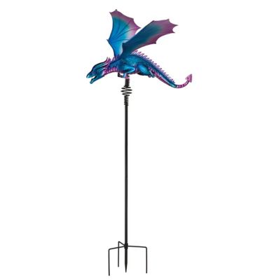 Image showing  46 in. Dragon Bouncie Stake, Purple