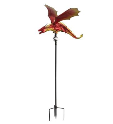 Image showing  46 in. Dragon Bouncie Stake, Red