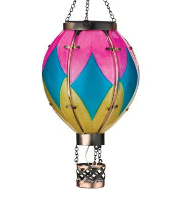 Regal Art & Gift Hot Air Balloon Solar Lantern Sm - Diamond