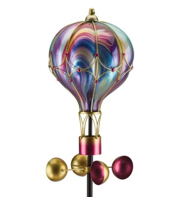 Regal Art & Gift Osmosis Balloon Spinner Solar Stake - Purple