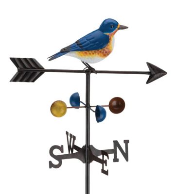 Regal Art & Gift 59.5 in. Weathervane Stake, Blue Bird