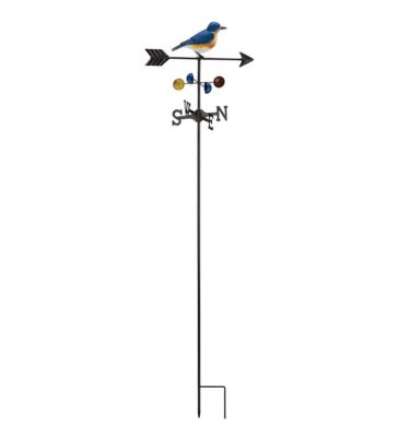 Image showing  59.5 in. Weathervane Stake, Blue Bird