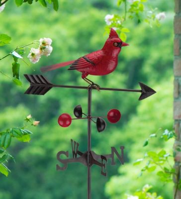 Image showing  59.5 in. Weathervane Stake, Cardinal