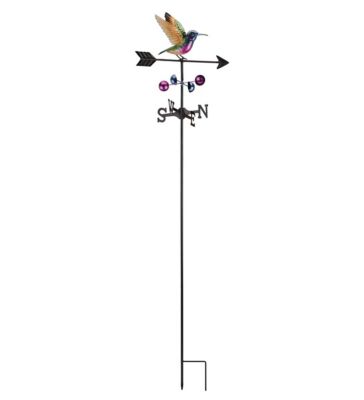 Image showing  59.5 in. Weathervane Stake, Purple Coronet