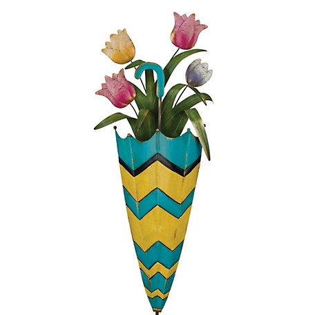 Regal Art & Gift Umbrella Flower Stake - Blue