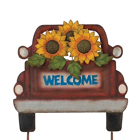 Regal Art & Gift Sunflower Garden Stake - Truck