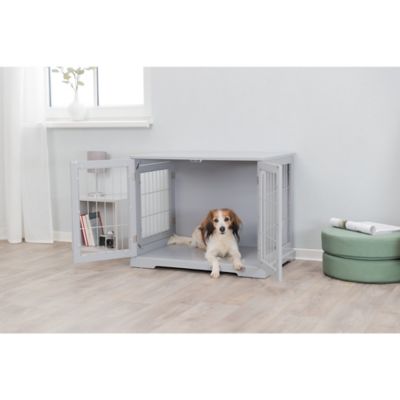 TRIXIE Indoor End Table 2-Door MDF Dog Crate