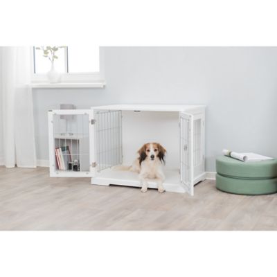 TRIXIE Indoor End Table 2-Door MDF Dog Crate