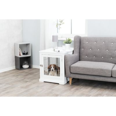 Image showing  Indoor End Table 2-Door MDF Dog Crate