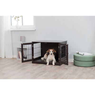 TRIXIE Indoor End Table 2-Door MDF Dog Crate