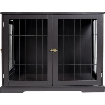 Image showing 5 th TRIXIE Indoor End Table 2-Door MDF Dog Crate