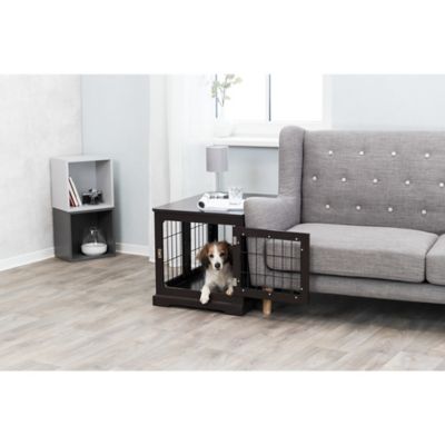 Image showing 6 th TRIXIE Indoor End Table 2-Door MDF Dog Crate