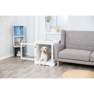 Image showing 6 th TRIXIE Indoor End Table 2-Door MDF Dog Crate