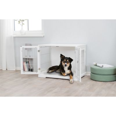 Image showing 7 th TRIXIE Indoor End Table 2-Door MDF Dog Crate