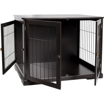 Image showing 5 th TRIXIE Indoor End Table 2-Door MDF Dog Crate
