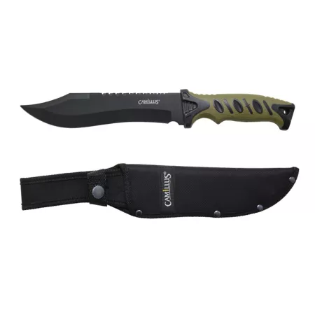 Camillus 7" Green Sawback Machete Knives