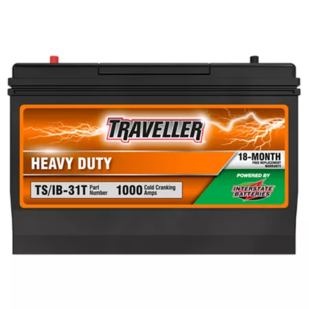 Traveler 12V 1000CCA Interstate Heavy Duty Tractor Battery Tractor Batteries