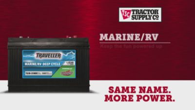 Image showing  12V 1,000 CCA Interstate Heavy-Duty Tractor Battery
