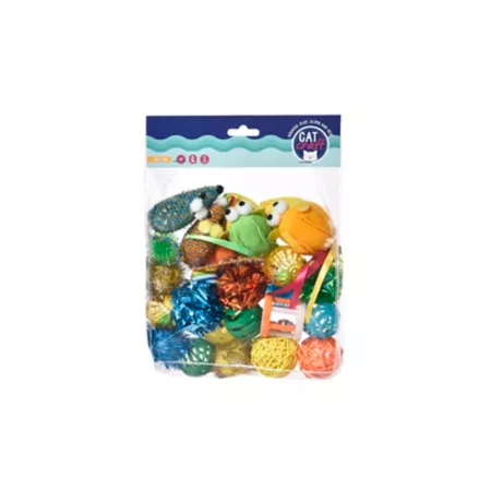 Cat Craft Chase and Pounce Cat Toys 24 Count Cat Toy Balls