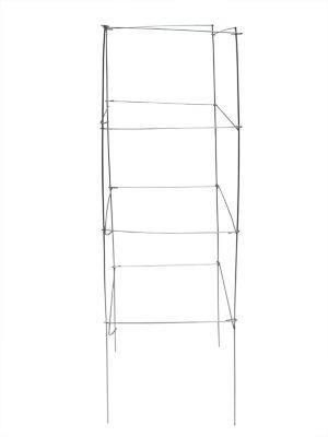 Glamos Wire 46 in. Value Square Plant Support - Galvanized, 746009