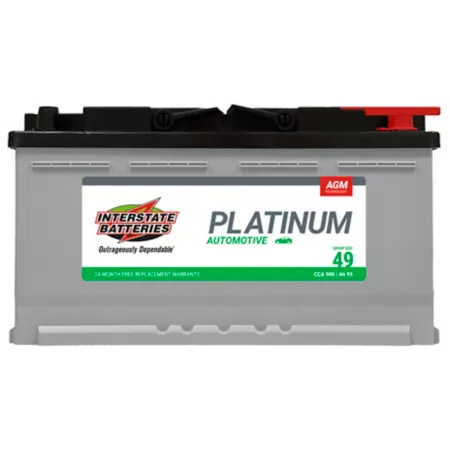 Auto Battery Interstate Batteries H8/49 AGM 900 CCA Automotive Batteries