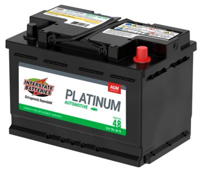 Interstate Batteries 48 AGM Auto Battery, 730 CCA At Tractor Supply Co.