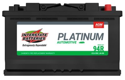 Interstate Batteries Auto Battery 94R AGM 850 CCA, IBTSP-94R/H7