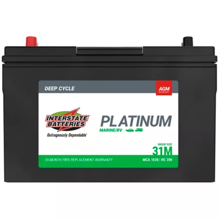 Interstate Batteries AGM marine battery 31M/1030 MCA RV & Marine Batteries