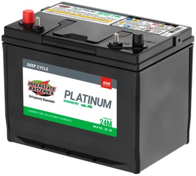 Image showing  AGM Marine Battery, 24M/930 MCA