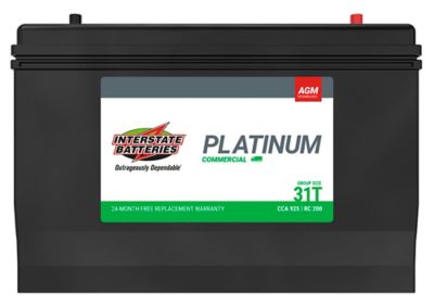 Interstate Batteries HD Battery, 31T AGM, 925 CCA
