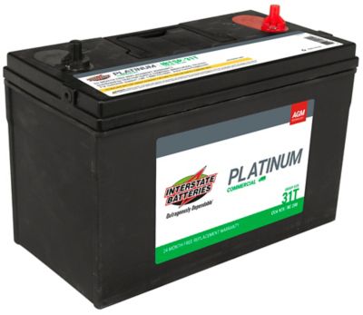 Image showing  12V 1,110 CA HD Battery, 31T AGM