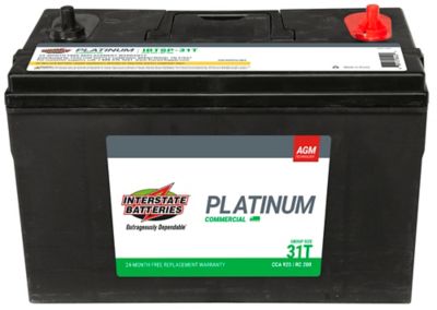 Image showing  12V 1,110 CA HD Battery, 31T AGM