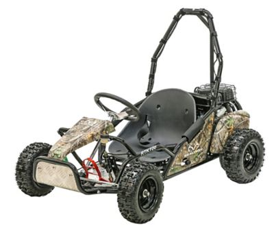 Coleman Powersports 98cc Gas-Powered Single Seat Go Kart, RTK100