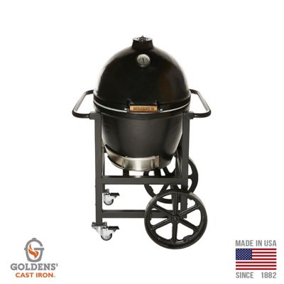 Goldens' Cast Iron Cast Iron Cooker with Handle Cart, 13546