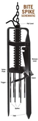 Image showing  Bite Spikes Mole Trap