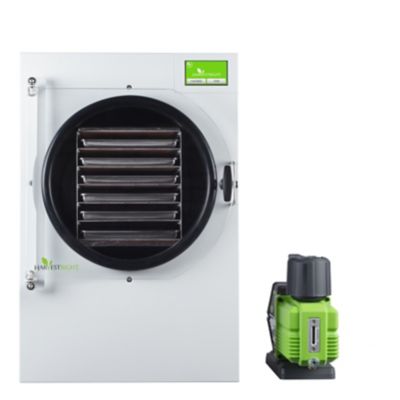 Image showing  6-Tray Large White Home Freeze Dryer with Premier Pump & Mylar Starter Kit