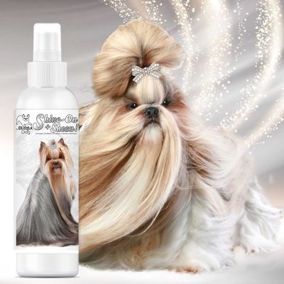 Image showing  Shine-On + Sheen Dog Coat Conditioner & De-Tangling Spray, 8 oz