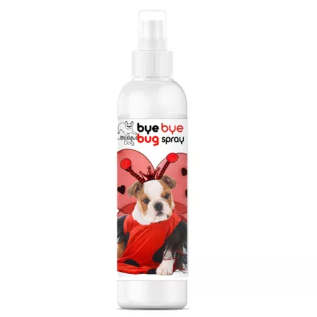 The Blissful Dog Bye Bye Bug Spray for Dogs 8 oz. Dog Flea & Tick Sprays Wipes & Powder