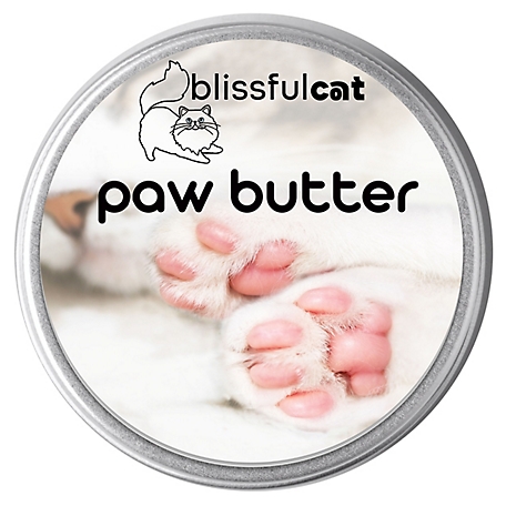 The Blissful Dog Paw Butter for Cats, 2 oz Tin