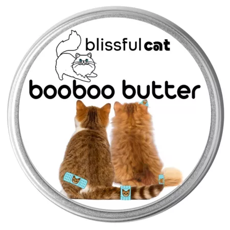 The Blissful Dog Boo Boo Cat Butter 2 oz Tin Pet Lotions Creams & Paw Balm