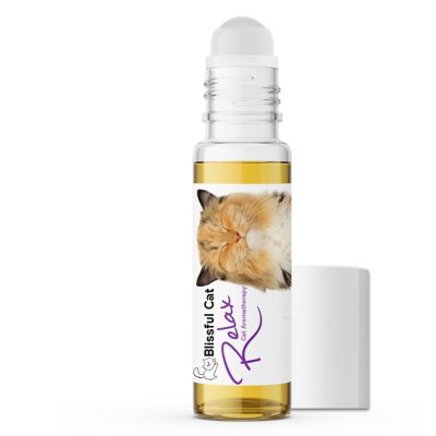 The Blissful Dog Relax Cat Aromatherapy Roll On