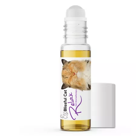 The Blissful Dog Relax Cat Aromatherapy Roll On Cat Anxiety Sprays & Wipes