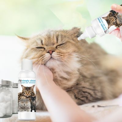 Image showing 5 th The Blissful Dog Simply Clean Ear Cleaner for Cats, 4 oz.